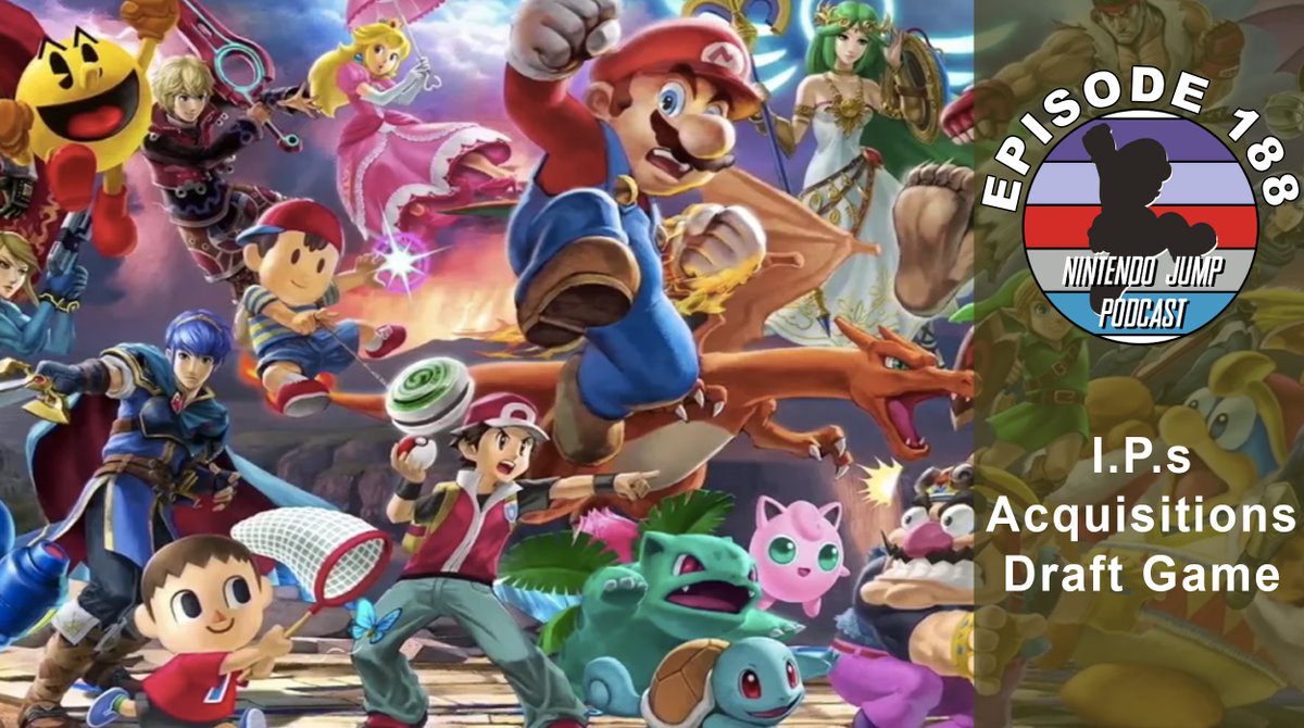 NintendoJump's tweet photo. Episode 188 is up! We discuss this week’s biggest news before we play a Draft Game with some of the biggest gaming I.P.s / franchises! Check it out at the link below or your favorite #podcast app!
https://t.co/PWGNl3Y9Ol
#Nintendo #NintendoSwitch #DraftGame https://t.co/TJOMicw0Bb