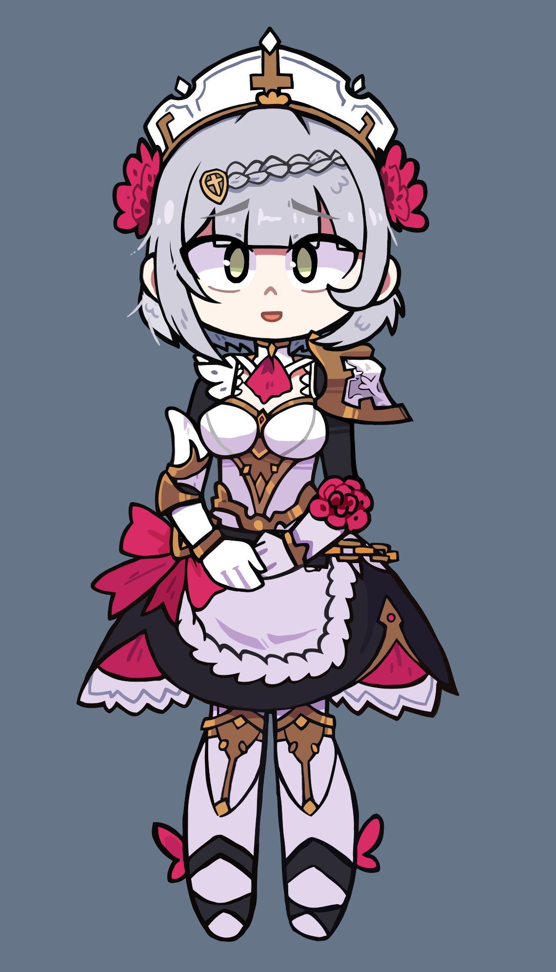 Julif-( COMISSIONS OPEN ) on X: &ldquo;fan-art de genshin impact #Noelle 