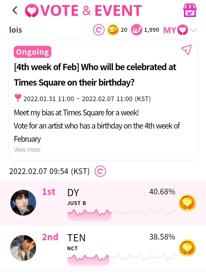 Let's get that ad for DY too, ONLYB