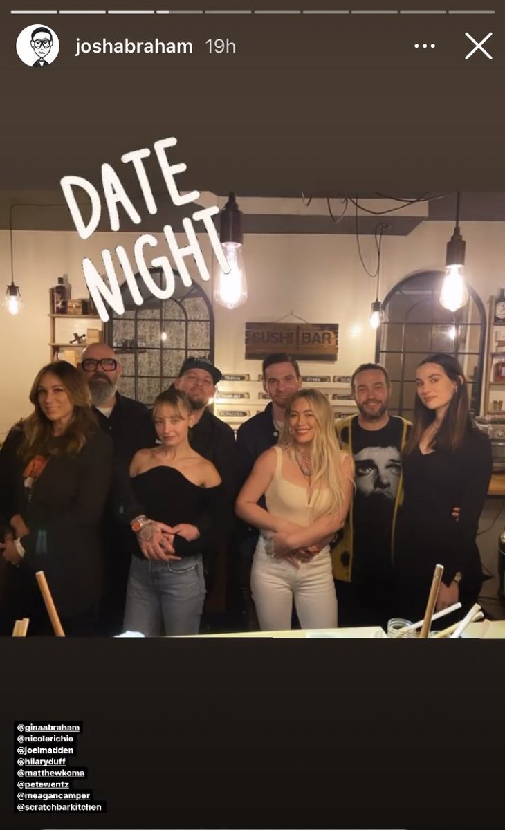 hilary duff hung out with nicole richie and joel madden? my ears just shot up like scooby doo