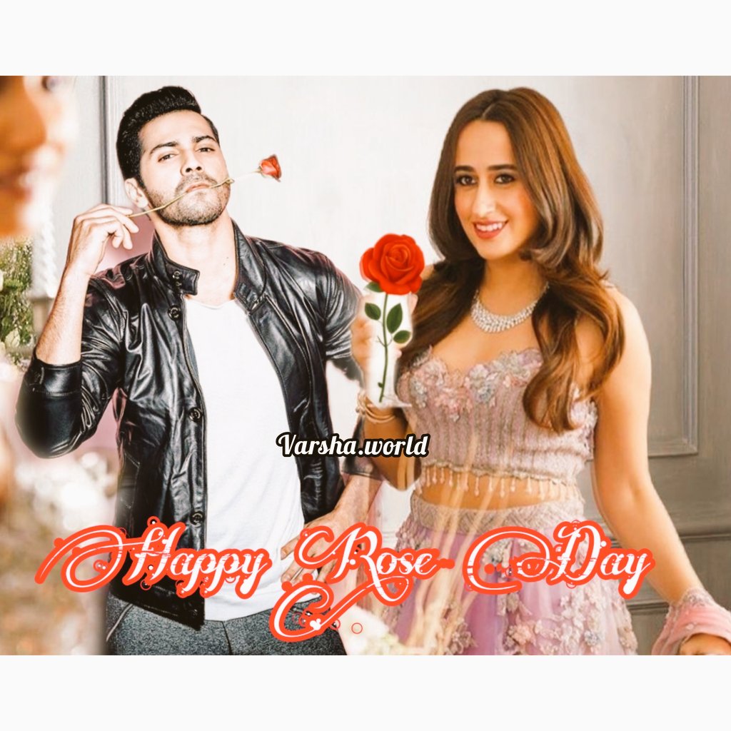 varsha_ki_gauri's tweet photo. Happy Rose Day Guys 🌹💓

#VarunDhawan #NatashaDalal #Varsha #RoseDay https://t.co/4yxN5DRWBJ