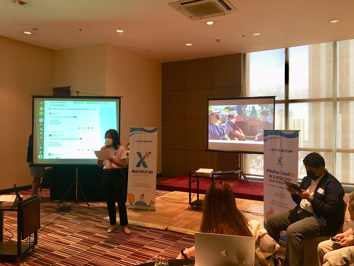 joyaceron_ph's tweet photo. The energy is electric here at the launch of #MultiplyEdPH
We are happy to have Usec. Diosdado San Antonio of the @DepEd_PH for sharing the willingness of DepEd to collaborate for improving public education & recognizing X-Ed for its “meaningful initiative.”
#MultiplyEdTakeOff https://t.co/5WtUlB8c8y