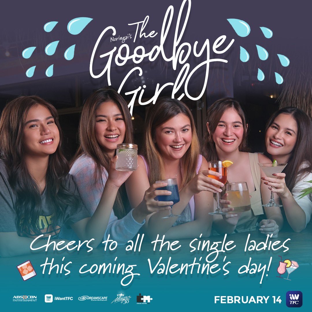 Good morning! Ano tara, g na ba mamaya agad? 🍻🍷🥂🍾🍹

Noringai’s #TheGoodbyeGirl streaming this Feb 14, 8:00PM on iWantTFC! 🦋