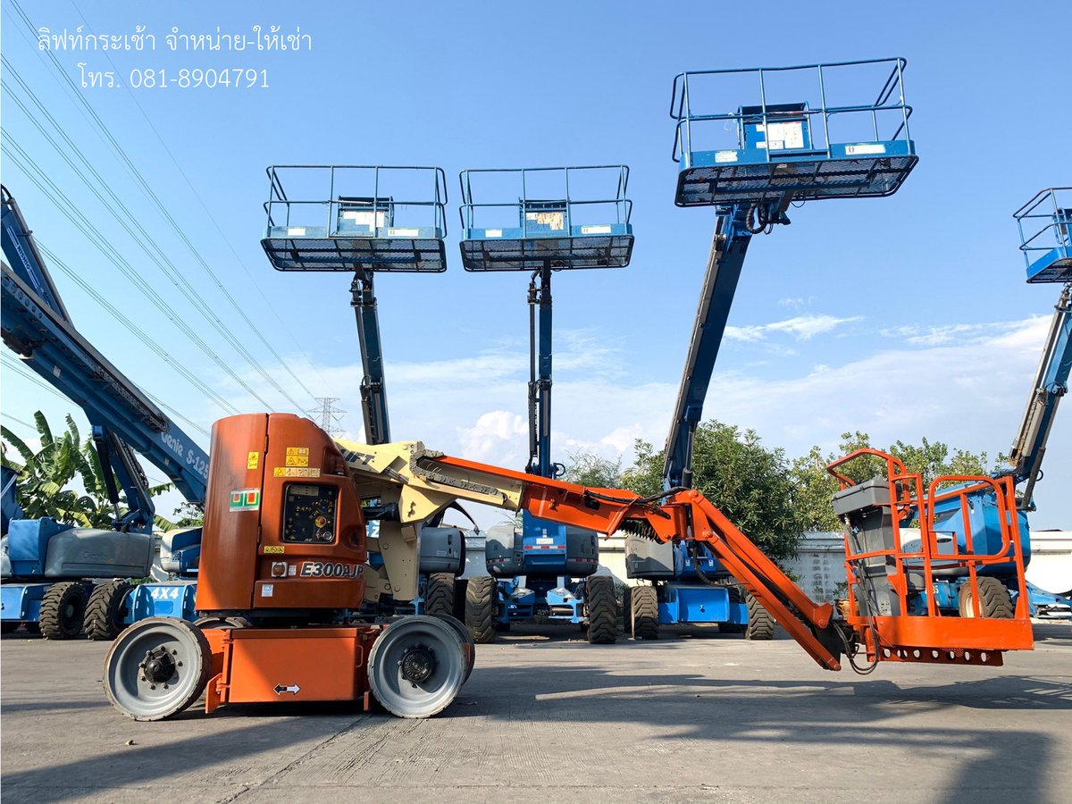 FasterEntprise's tweet photo. JLG E30OAJP บูมลิฟท์ไฟฟ้า
     ⇛ ทำงานได้สูงสุด  10.97 เมตร
     ⇛ รับน้ำหนักได้มากสุด 230 กิโลกรัม
.
#ลิฟท์กระเช้า #ให้เช่ารถกระเช้า  #boomlift #jlg #jlglift #thailand  #Fasterent #รถกระเช้า  #เช่ารถกระเช้า #บูมลิฟท์ #บูมลิฟท์ไฟฟ้า #ให้เช่าลิฟท์กระเช้า  #telescpicboom https://t.co/2qMs2TLA1I