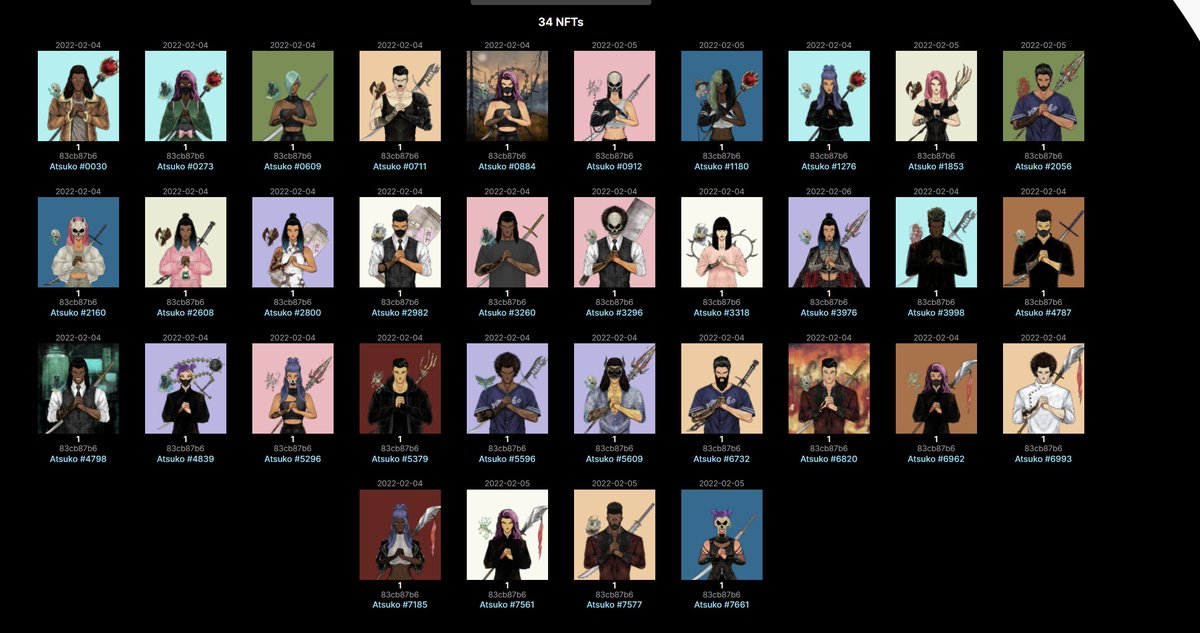 By FAR the S2 Atsuko mint from @ADANinjaz has been the SMOOTHEST mint I've been a part of. 

The artwork is phenomenal. 

The Manga is 🔥

The team is doxed and incredible!

I'm so happy with this mint and cannot wait to see what's next for this community this year! 

#ninjazfam