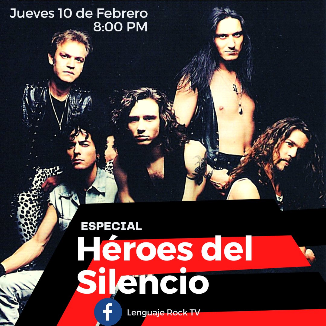 Gran especial sobre HÉROES DEL SILENCIO. NO TE LO PIERDAS

Ingresa acá
fb.me/e/289XO400P

#HeroesdelSilencio #PedroAndreu #JoaquinCardiel #EnriqueBunbury #JuanValdivia  <a href="/HdS__Oficial/">Héroes del Silencio</a>