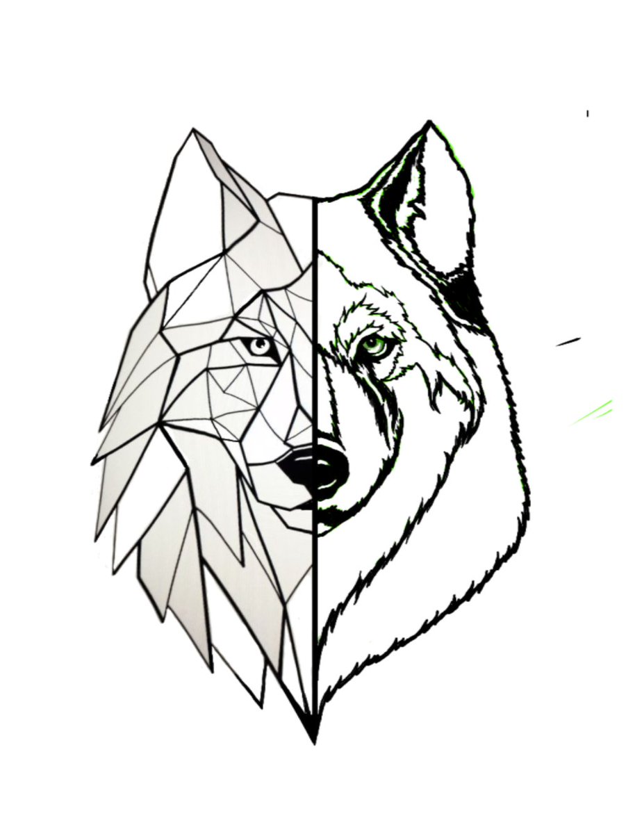My first ever tattoo design in low poly + graphics style😵🙊someone will get it soon😋
#tattoo #tattoodesign #tattooartist #lowpoly #graphics