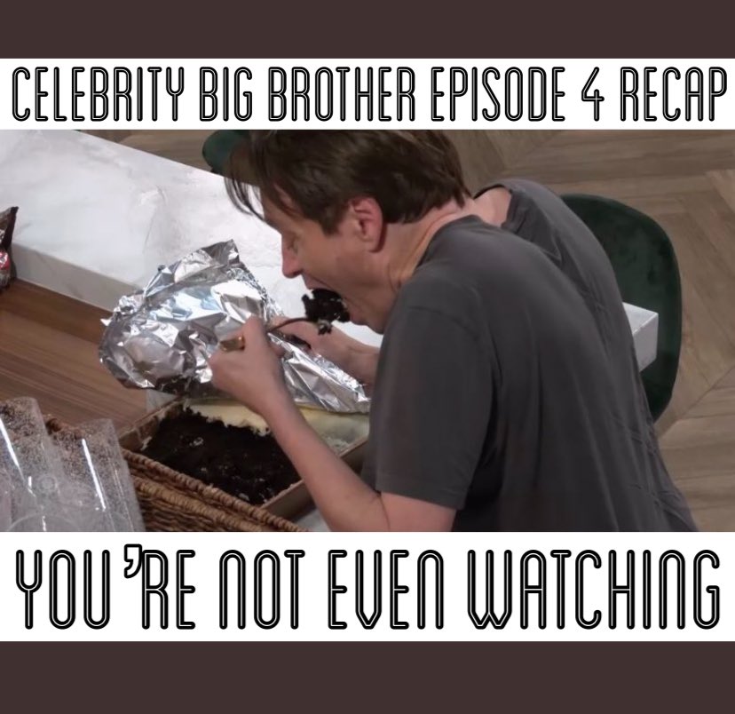 ynewpod's tweet photo. 🌟Celebrity Big Brother Episode 4 Recap! 🌟 What is worse, the cake eating or the snoring? 🤔 Link in Bio!  #bbceleb #bigbrother #chriskattan #podcast #cbbus3 #AbbottElementary #600lblife #AfterLife3 # https://t.co/tD9UCSQsMD