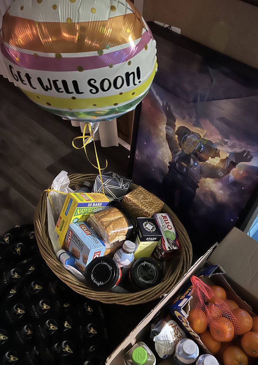 0xCo1e's tweet image. The @RocketBUSD team sent me a #COVID19 care-package! 
.
Words can’t describe the feeling when your community comes together to help you in a time of need. I have much honor, gratitude and respect for the community we’re building 🫂❤️🚀
.
Thank you #RocketCrew