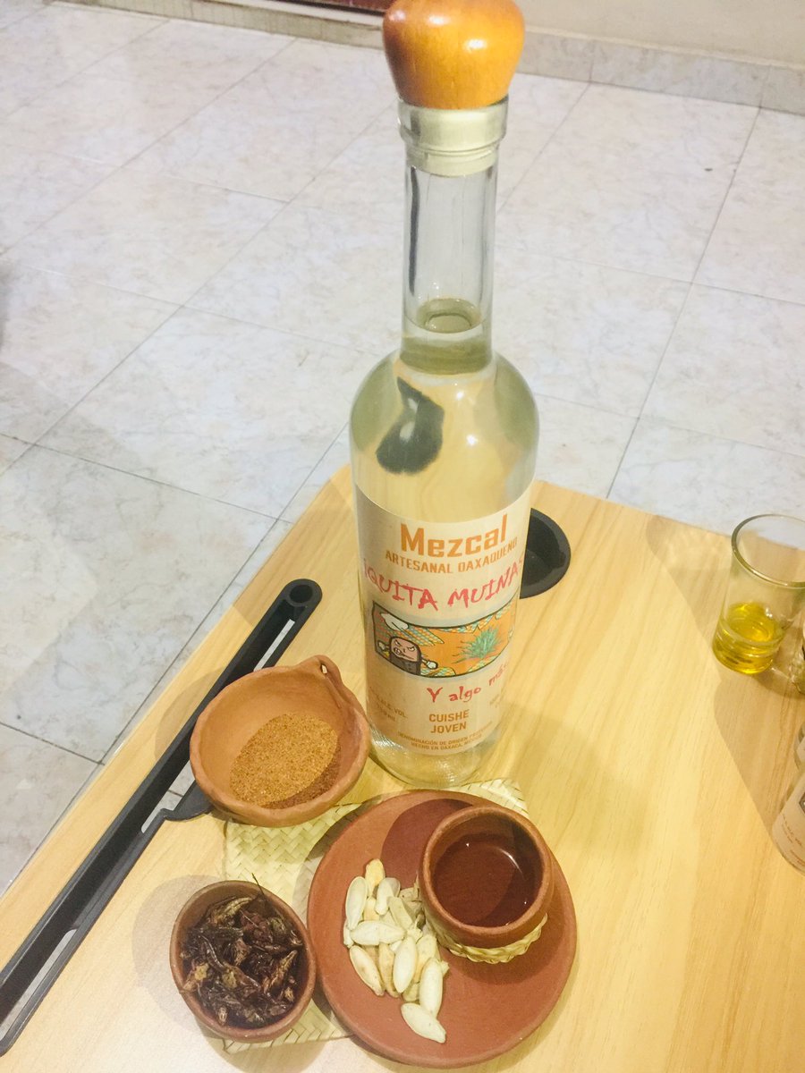 YMuinas's tweet photo. Botana y mezcal 💯 Oaxaqueño ¡QUITA MUINAS! Y algo más... https://t.co/GgqJoRLyKC