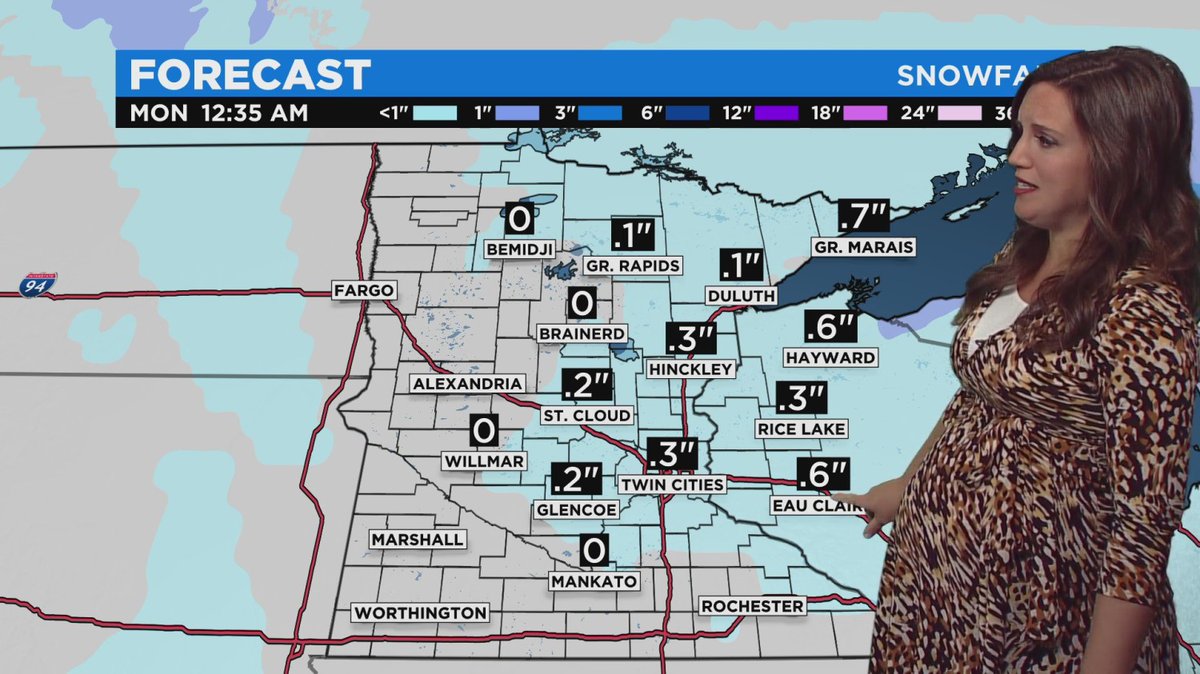 Minnesota Weather: Temps Near Average Monday, With Some Midday Flurries https://t.co/KR68b5rnba https://t.co/eX9jCf8fE7