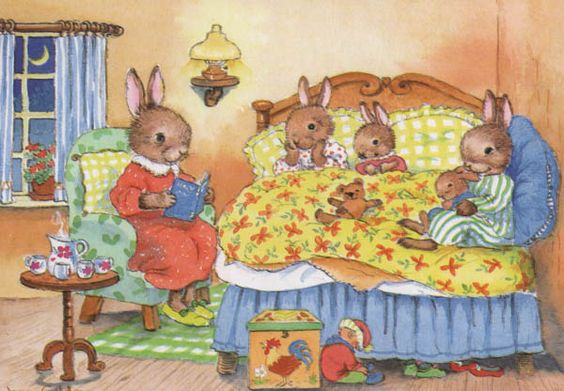 kat_mommie's tweet photo. "Rabbit Bedtime"
Author/Artist ~Jean Gilder
There are so many sweet examples in children's literature of bedtime stories. https://t.co/VRYTlQvPoC