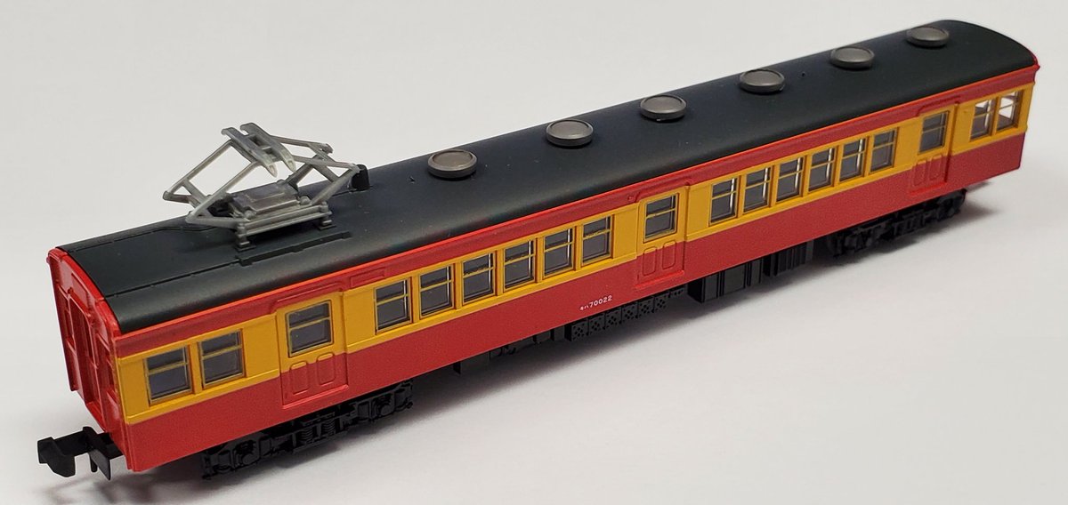 3月発売予定鉄コレ､国鉄70系新潟色4両セットB試作サンプルもご覧