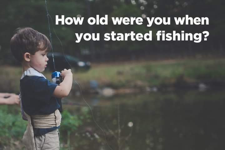 How old were you? I'm pretty sure I was 3 but can't remember back that far!
#fishing
#fishingmeme
#fishingmemes
#kidsfishing