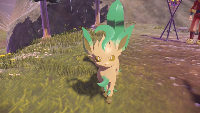 色違いリーフィアのtwitterイラスト検索結果