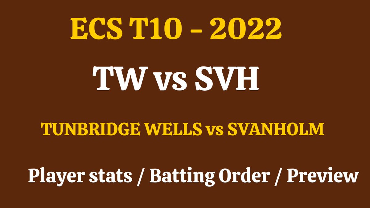 oyepick's tweet image. European Cricket League T10 Prediction

for Full Stats and scorecard watch video now

TW vs SVH : youtu.be/x0BGOKbQ9Qw

ACT vs STA : youtu.be/Tm8RhETi7nM

Join Telegram for Fantasy Team- t.me/oyepick (Search @OYEPICK on telegram)

#ECS #ECST10 #ECS2022 #OYEPICK