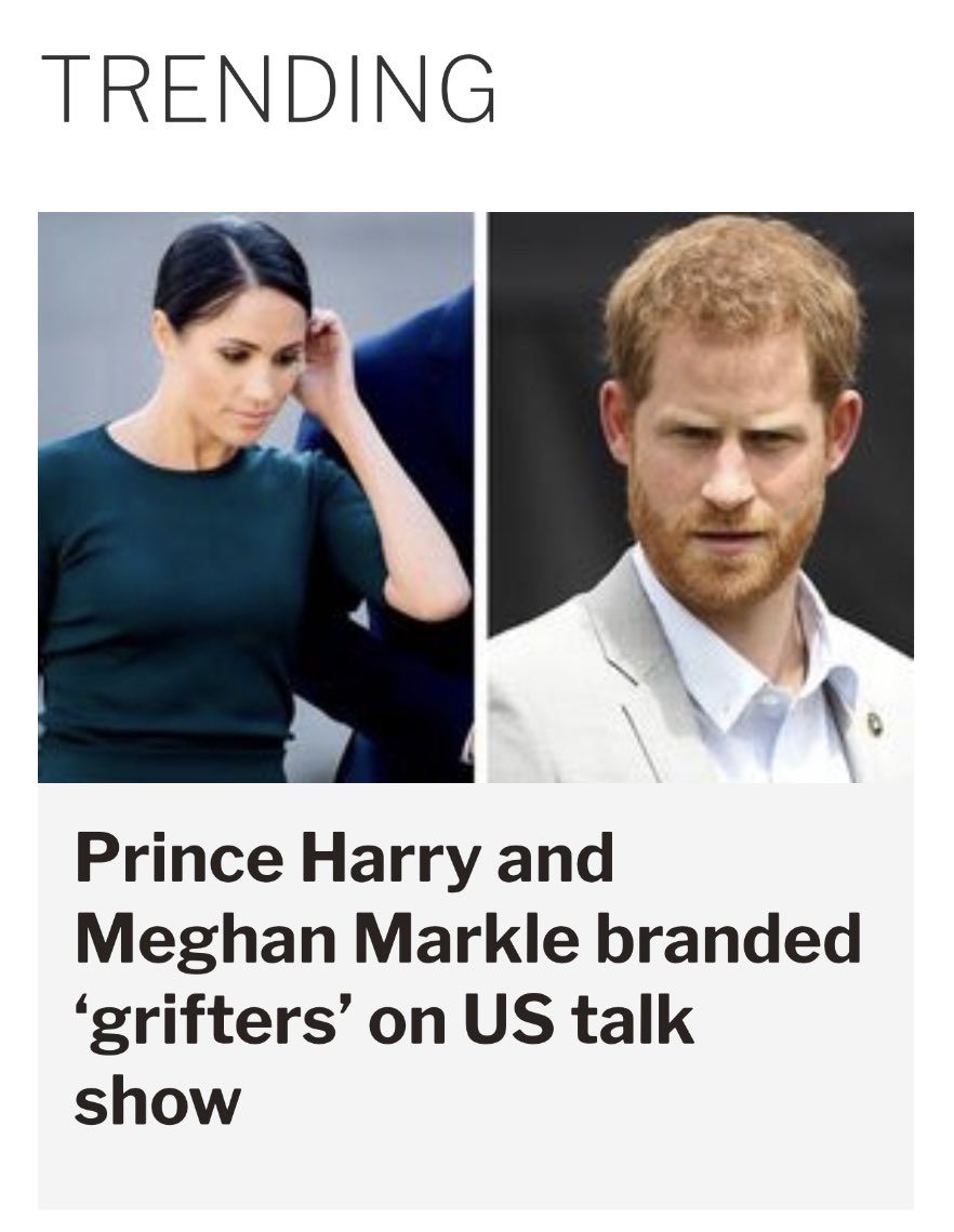 Just_Jane4Now's tweet photo. #BetterShutUpHarry looks like KARMA has found you
#PrinceHarry #BETTERshutUP #MeghanMarkleisaLiar https://t.co/OZ09kcYLQl