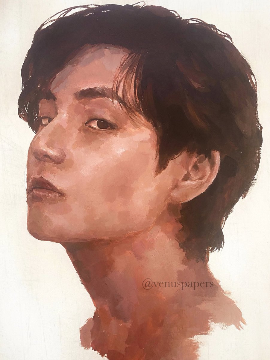 venuspapers's tweet image. kim taehyung

acrylic on board, 15x12