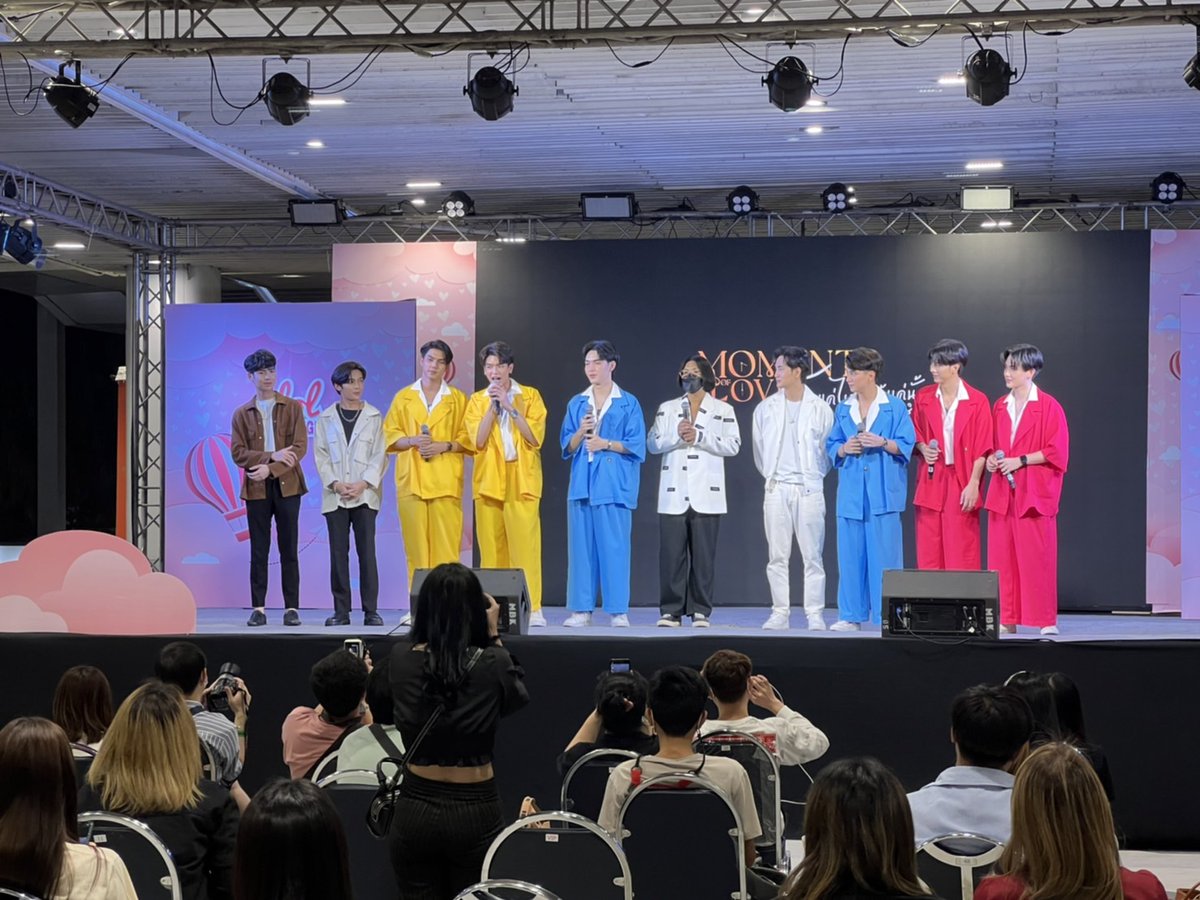 ขอบคุณ​เวที​ IDOL​ EXCHANGE​ ที่ให้พวกเรา​ Moments​ of Love​ รักแ​ค่ไหน​ให้​แค่นั้น​ ได้เปิดตัว​ เปิดตัวอย่าง​ซีรี​ส์​ เปิดตัวเพลงประกอบ​ ขอบคุณ​แฟนคลับ​ ขอบคุณ​ทุกคนค้าบ​ 🙏😍🙏 💙💓💛
#MomentsOfLoveSeries​
#รักแค่ไหนให้แค่นั้น
#IdolExchange