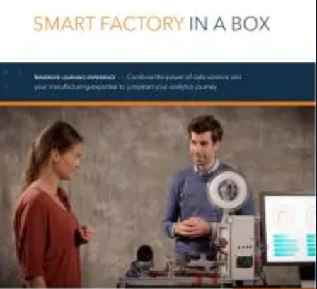 The immersive learning experience with the Smart Factory in a Box. Combine the power of data science and your manufacturing expertise to jumpstart your analytics journey. #smartfactoryinabox #analytics #manufacturing bit.ly/34cwQZr