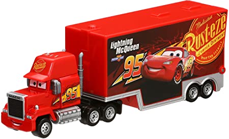 rukaruka2892's tweet photo. トミカ　マック これ本当に壊れやすい…メーカーさんに部品は売ってない鬼仕様！折れたら終わり！
なんとか修理したよ！
#トミカ　#カーズ　#マック https://t.co/8zXzOjDt6Q