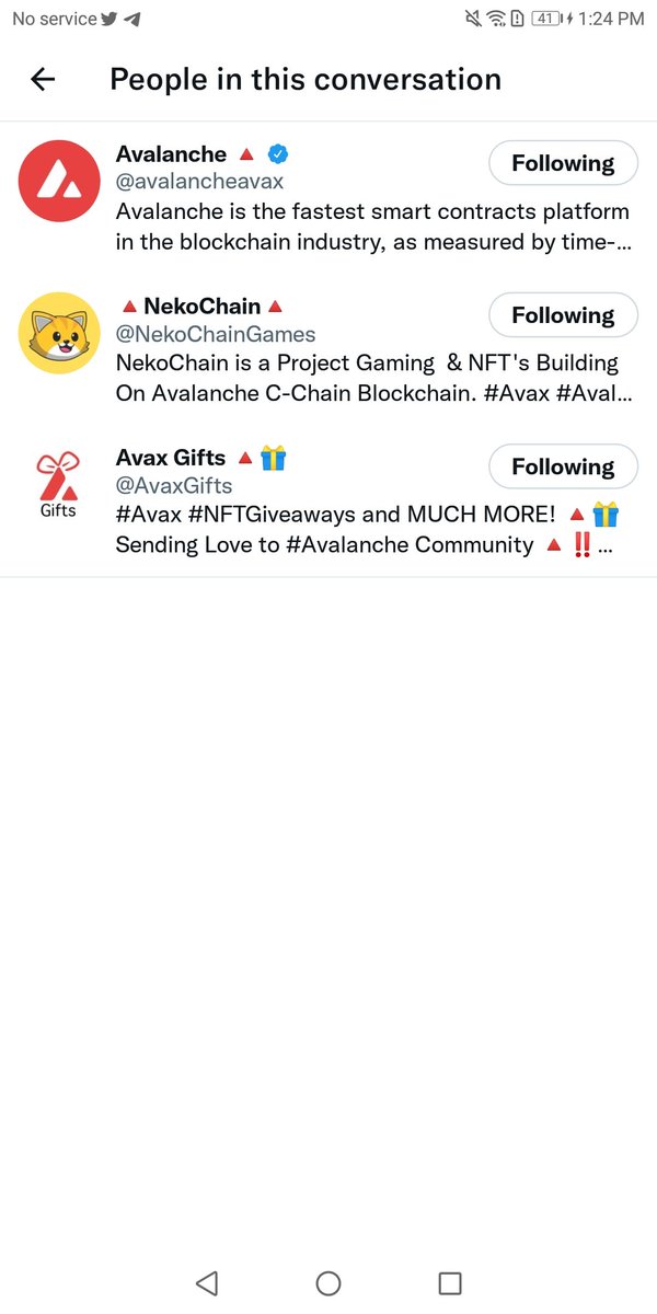 AzlanTheLionn's tweet photo. @NekoChainGames @avalancheavax @AvaxGifts Great Project...
Hope #NekoChain Project is going to Huge soon...
Thanks for the wonderful opportunity...

#Avax Address - 0x1060c15667b7894d28E7AD1E5F8d5fa4ee9BA10a

Telegram I'd - @Mohamedthariq

#NFTAirdrop #AVAX #AvaxNFT #Airdrop #Avalanche https://t.co/85y3K1HM7J