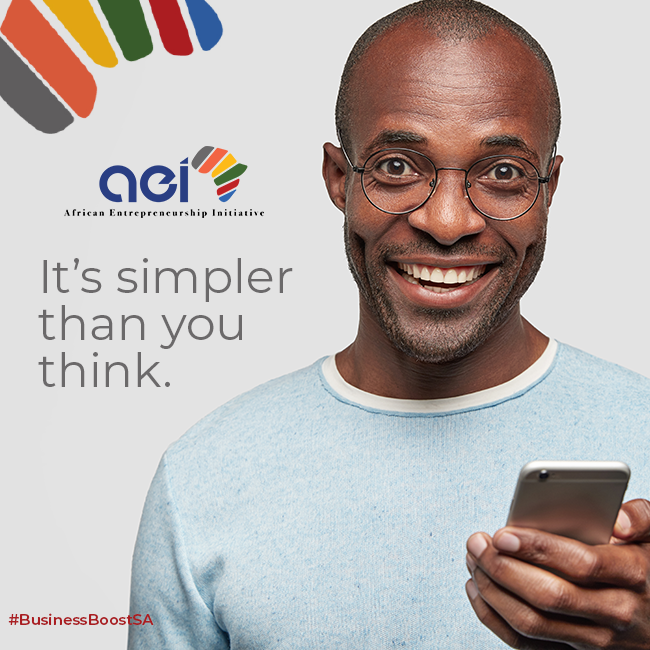 AEInitiativeZA's tweet photo. Earning a living shouldn't be for the select few. Neither should running a business.  Learn how. https://t.co/DOaKu0bbd0 #BusinessBoostSA #PlayToWin https://t.co/K7XZ8TRL6w