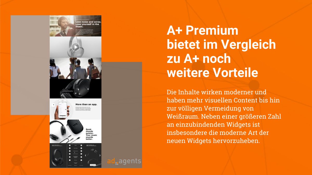 adagents's tweet photo. Mit A++ verfügst Du über attraktive und viel weitreichendere Gestaltungsmöglichkeiten bei der Produktdarstellung im Vergleich zu A+ Standard. 

https://t.co/1caKdNxfS7

#adagents #amazon #ecommerce #onlinemarketing #aplus #apluspremium https://t.co/upmwpkcbwH