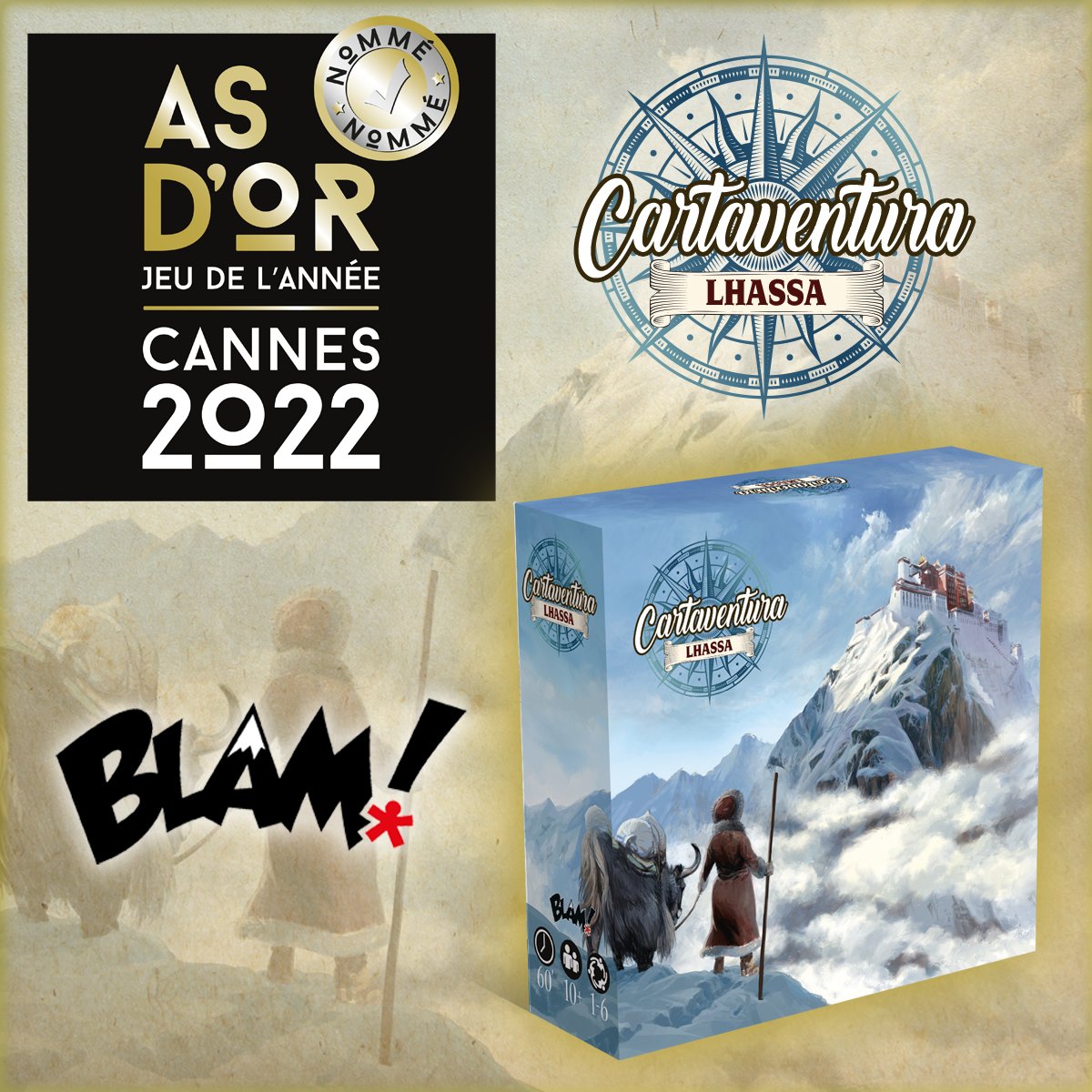 blamedition's tweet image. 🥳Nous sommes fiers que Cartaventura soit nommé pour l’As d’Or 2022, car c'est un projet qui embarque beaucoup de monde (auteurs, illustrateurs, scénaristes, conseillers historiques, relecteurs, etc...).📜 
Notre article ici :
facebook.com/BLAM.edition
#cartaventura #j2s @fijcannes