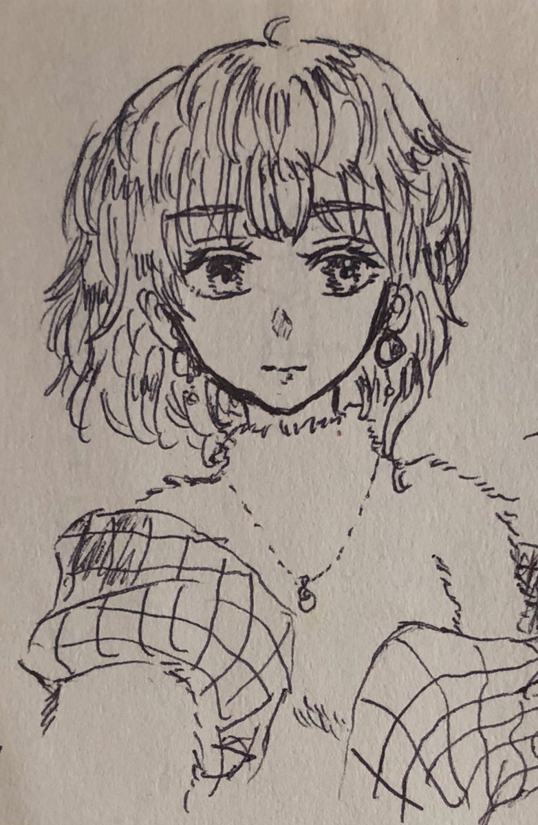 warabim0chii's tweet photo. 久しぶりにTwitterきた
上手に描けた一発描きを置いて去ります https://t.co/pZZ0VLRsaS