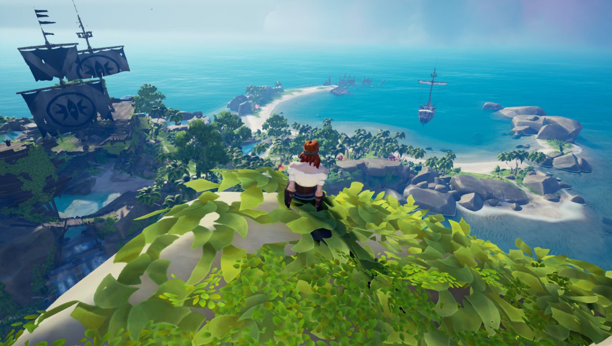 Between all the pirating action, it's nice to go back and take a gander at where it all began. <a href="/SeaOfThieves/">Sea of Thieves</a> #SoTShot