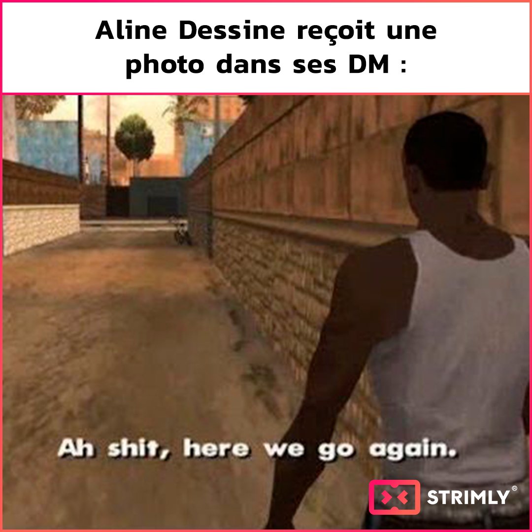 strimly's tweet photo. Bon courage @alinedessine , on est avec toi ! 😁 https://t.co/DDkSSYAzJA