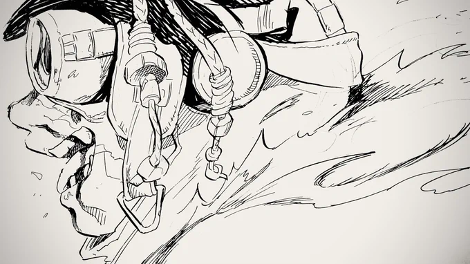 久しぶりに描いた 