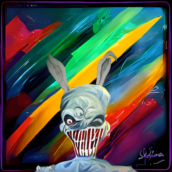 klickdotdev's tweet photo. the first wabbit (none have been revealed yet) has been sold on the secondary for 6 #tez! both parties are anonymous, but congrats on the flip and welcome to the wabbit club other anon. 😃 #TeamTezos #Tezos #tezoscollectors (picture below is only a possible example) https://t.co/bU78Y8fhdb