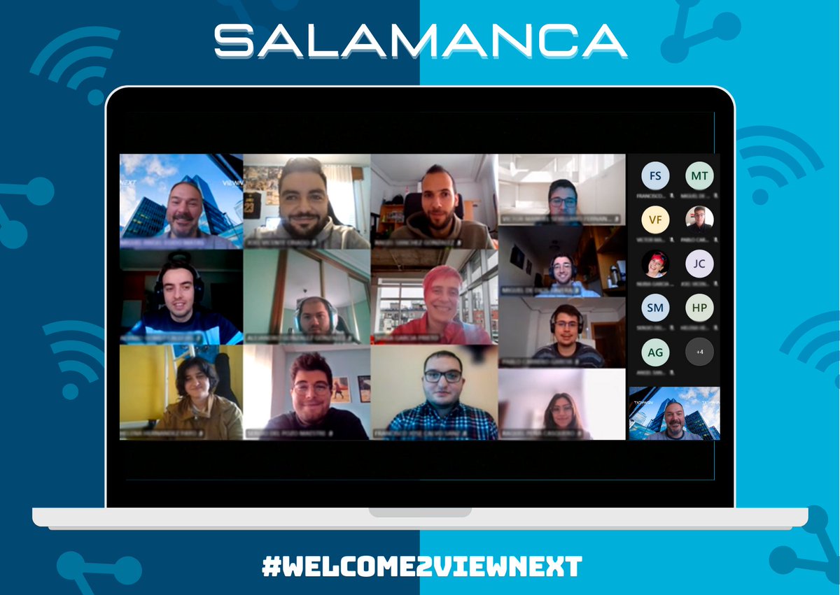 viewnext's tweet image. Tenemos nuevos compis en @viewnext  de Salamanca😀 ¡Bienvenid@s!
#GenteViewnext #Welcome2Viewnext