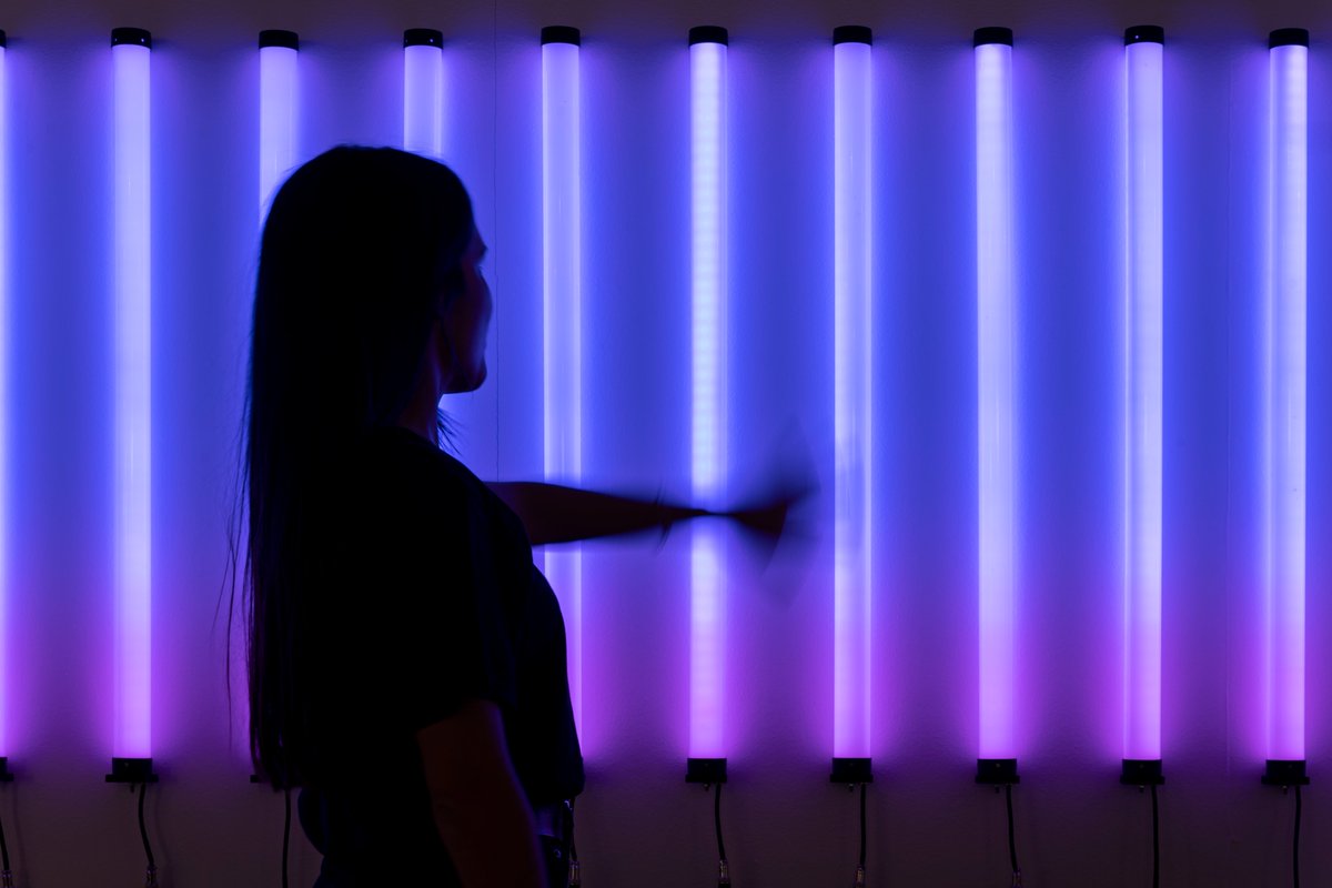 Anisph_'s tweet photo. GM 👁️
There is no greater pleasure than working on what you love · @vitamin_studio
SPECTRUM - luminic installation by Vitamin Studio
#interactive #interactiveinstallation #spectrum #museum #art #duality #led #ledtube https://t.co/Y6mdHrqSpW