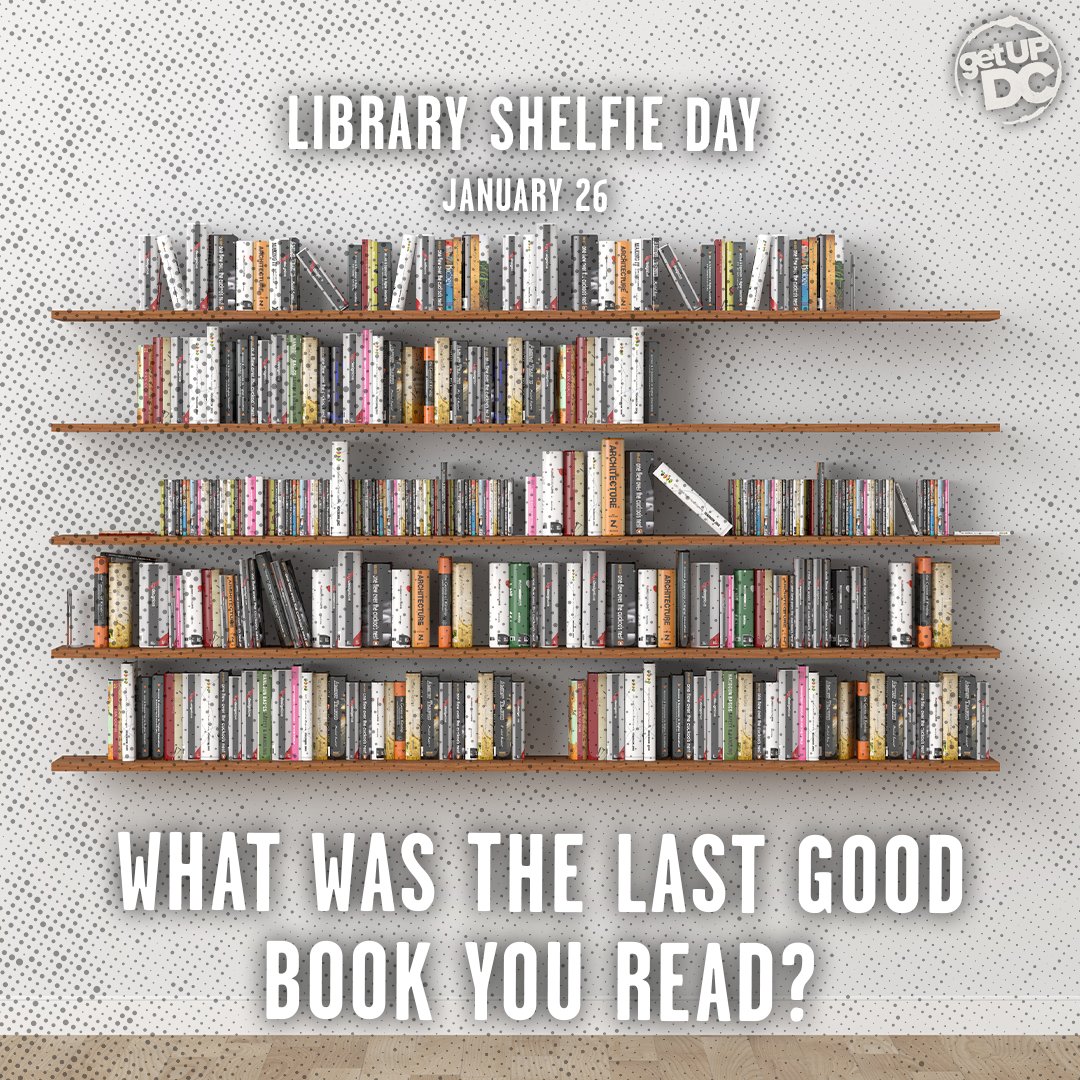 wusa9's tweet photo. It's #LibraryShelfieDay! Today is a day to snap a photo of your bookshelf and share it on social media. We need recommendations! #GetUpDC https://t.co/bRhWSKY85b