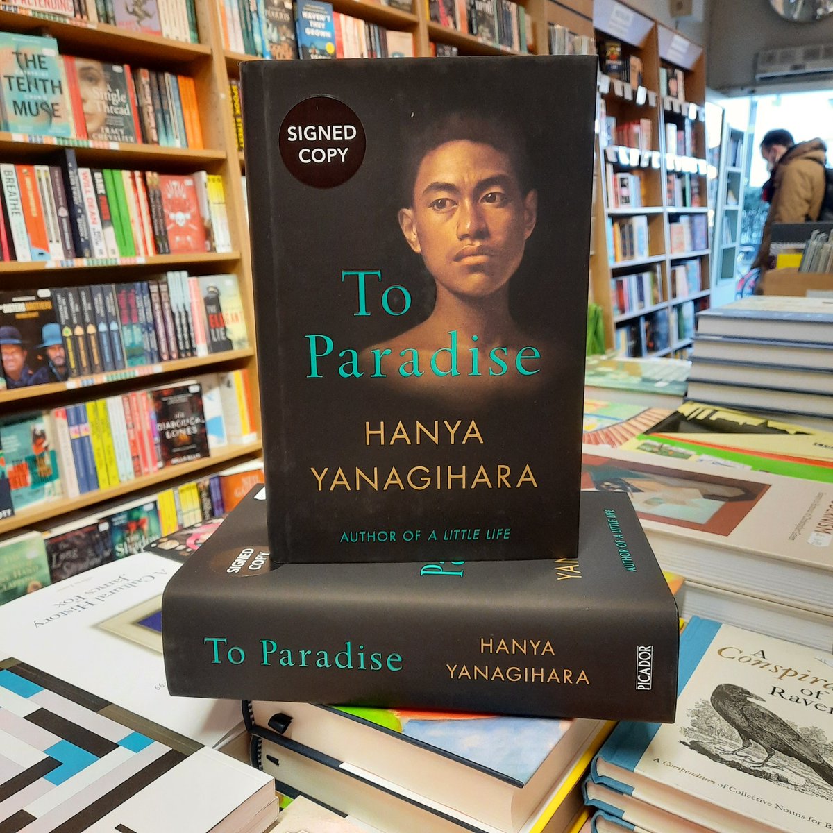 South Ken Books (@southkenbooks) on Twitter photo Signed copies of the epic, 3 century spanning, alternate history and beauty of a book - #ToParadise by <a href="/YanagiharaHanya/">Hanya Yanagihara</a> are available in store and online NOW! Signed copies of the epic, 3 century spanning, alternate history and beauty of a book - #ToParadise by <a href="/YanagiharaHanya/">Hanya Yanagihara</a> are available in store and online NOW!
