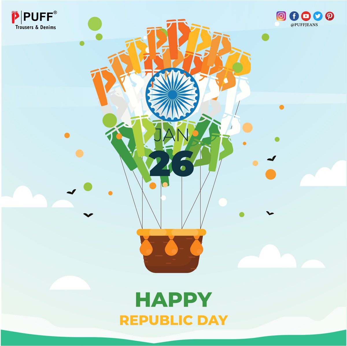 puff_jeans's tweet photo. Let us rejoice in belonging to the free country passed on to us by our forefathers. Let us remember those who fought hard for it 🪖💪🏻🇮🇳

Wishing you all a very Happy Republic Day 🇮🇳 https://t.co/3cGe0id34v