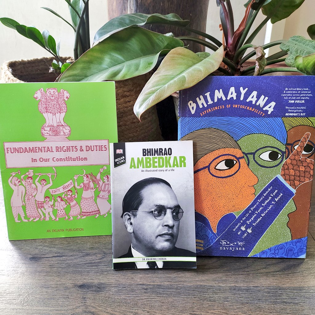 walkngbookfairs's tweet photo. Celebrate India's 73rd Republic Day with these essential books 📚
Our bookstores are open today and we would love to see you. 

#happyrepublicday2022 
#read #Ambedkar #ConstitutionofIndia

@EklavyaPitara @navayanabooks @DKindia https://t.co/WsBOYNH1lm