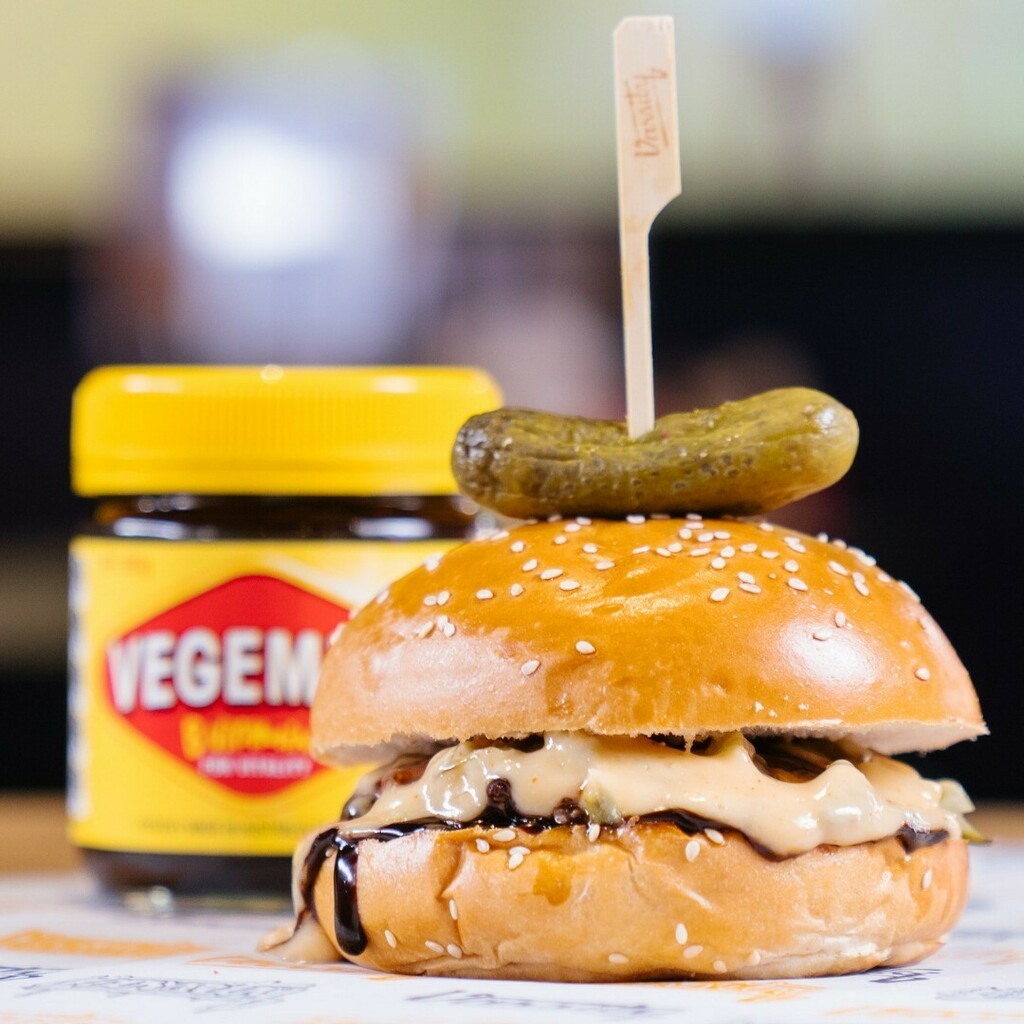 varsity_au's tweet photo. The upgrade no one asked for is here for one day only. Add Vegemite to your burger for free today because why not? 🍔
#varsity #varsityau #vegemite #aussie #cheeseburger #burger #perthburgers https://t.co/GdJh4h0dE9 https://t.co/bbJN1IV3Rh