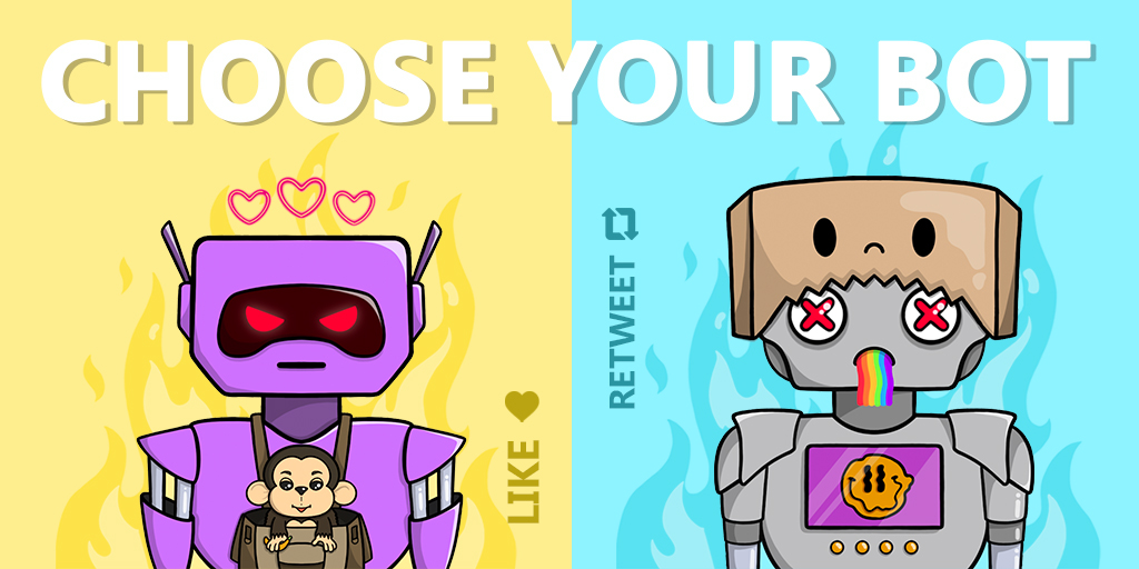 New battle😈
Who is your favorite? 

#NFTs #NFTCommunity #nftcollector #NFTdrop #nftart