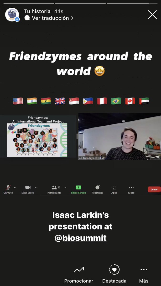 Happy Republic day #26thJanuary2022 .
Immense pleasure that I  presented India along with <a href="/Gargi_sarraf/">Gargi</a> <a href="/YoursHarini/">Harini Sudha</a>  in iGEM2021 &amp; as a team <a href="/Friendzymes/">iGEM Friendzymes</a>  won gold <a href="/iGEM/">iGEM Headquarters</a> <a href="/igemindleague/">iGEM Indian League</a> 
 Teamn:youtube.com/watch?v=4h9DI5…  by student leader <a href="/Eyesgack/">Isaac Larkin</a>  <a href="/globalbiosummit/">Global Community Bio Summit</a>  
Jai hind❤🇮🇳