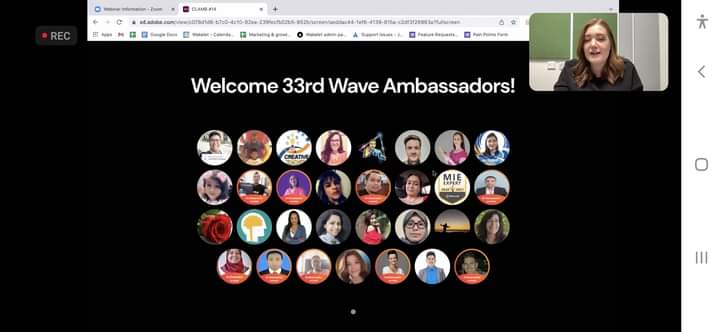 Many thanks and gratitude to Sir James Davis, Sir Amy Kyle and the wakelet team for welcoming us to the Community Leader &amp; Ambassador monthly meeting.
#wakeletwave 
#wakeletambassador 
#wakelet