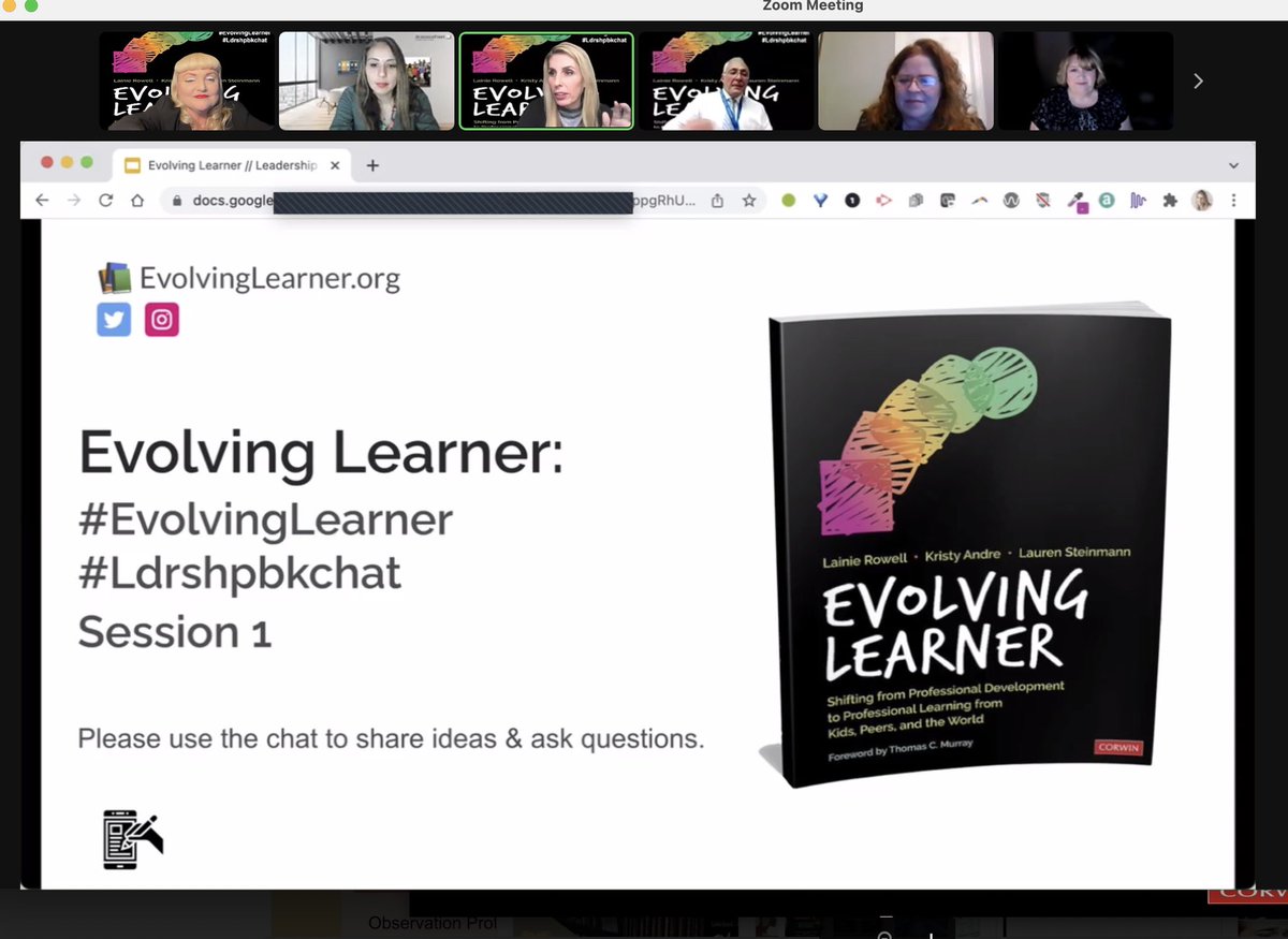 DrRenaeBryant's tweet image. Great 1st #EvolvingLearner #Ldrshpbkchat w/ author @LainieRowell! Really appreciated Lainie’s emphasis on learner agency, esp learning from r scholars. Loved the prompt, “It would be cool if…” as a frame 4 a prob of pract!

Link to reg.: bit.ly/3qPu1Fp