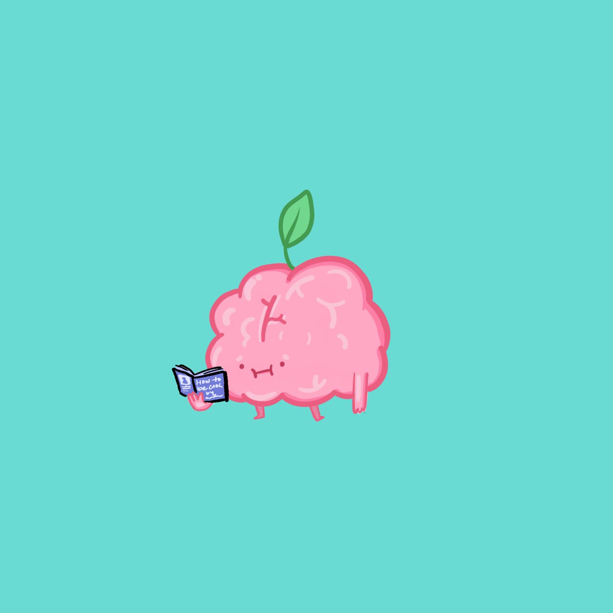 DevonYoungbird's tweet photo. Is being 'cool' a skill my brain can learn? #AdobeFresco #digitalart #brain https://t.co/zPkXitYsmv