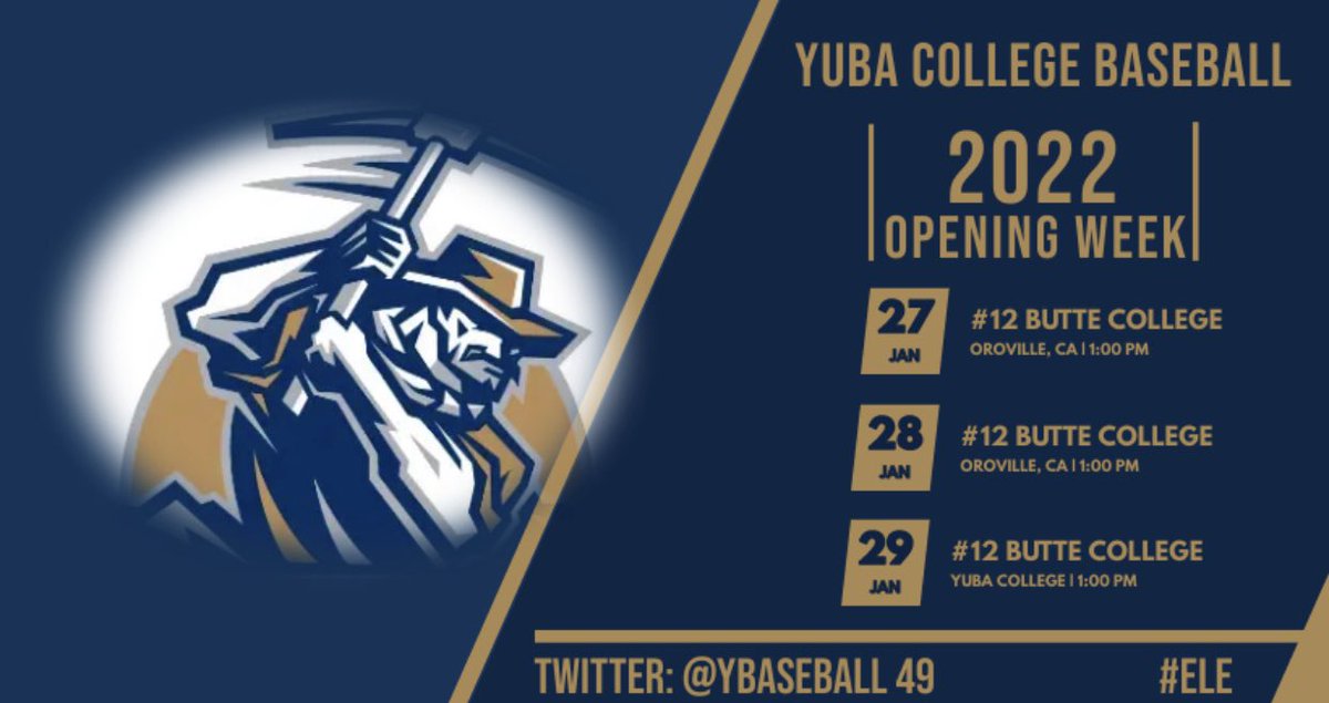 YBaseball49's tweet photo. T minus 2 days until opening day! We hope to see all you 9er fans out at the ball park this spring!
It’s going to be one helluva ride!
#ItsELE https://t.co/BElpYuoYaW
