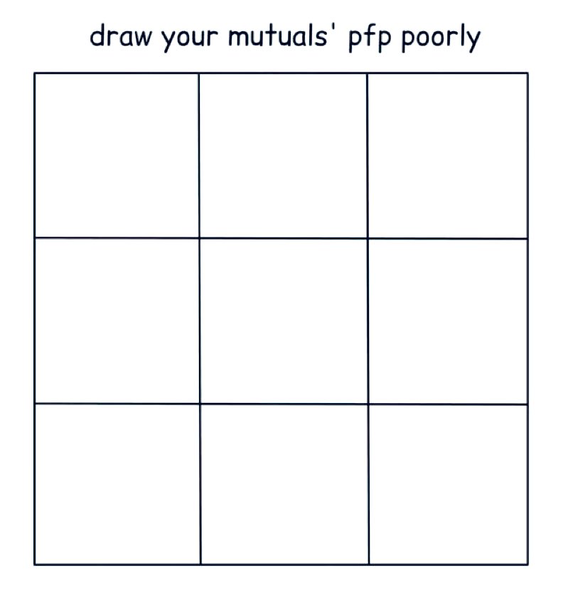 moots! let me doodle yr PFPs sometime! just reply and i will consider uwu 
