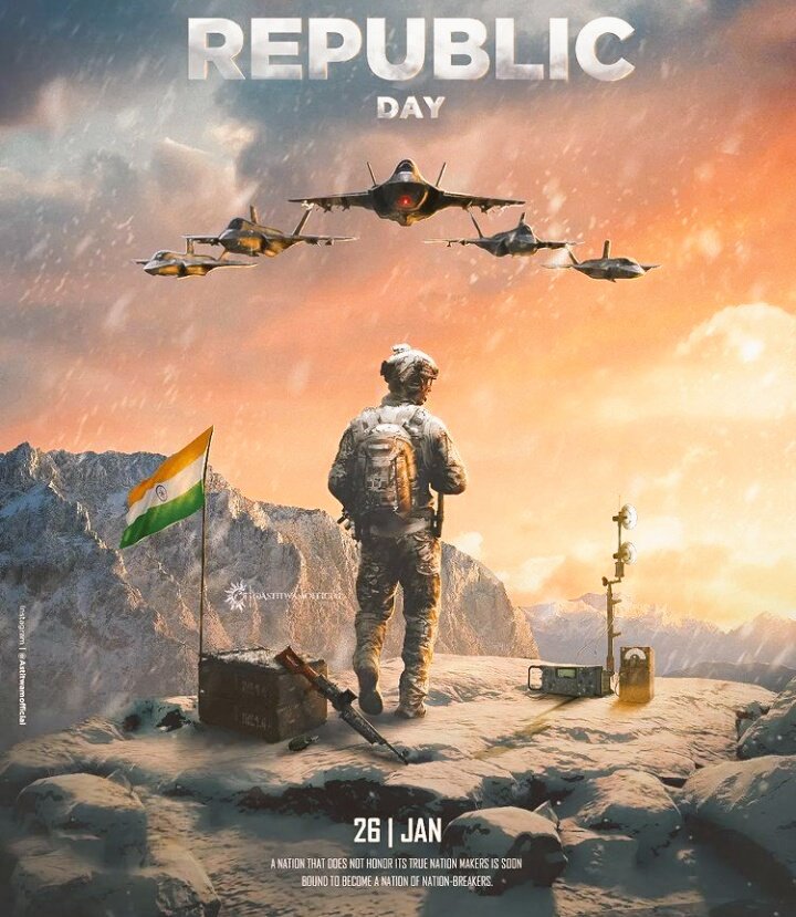 KayathRitik's tweet photo. ना जियो धर्म के नाम पर....
ना मरो धर्म के नाम पर......
बस जियो तो वतन के नाम पर। 
Happy Republic Day 2022 https://t.co/WIom8LifZl