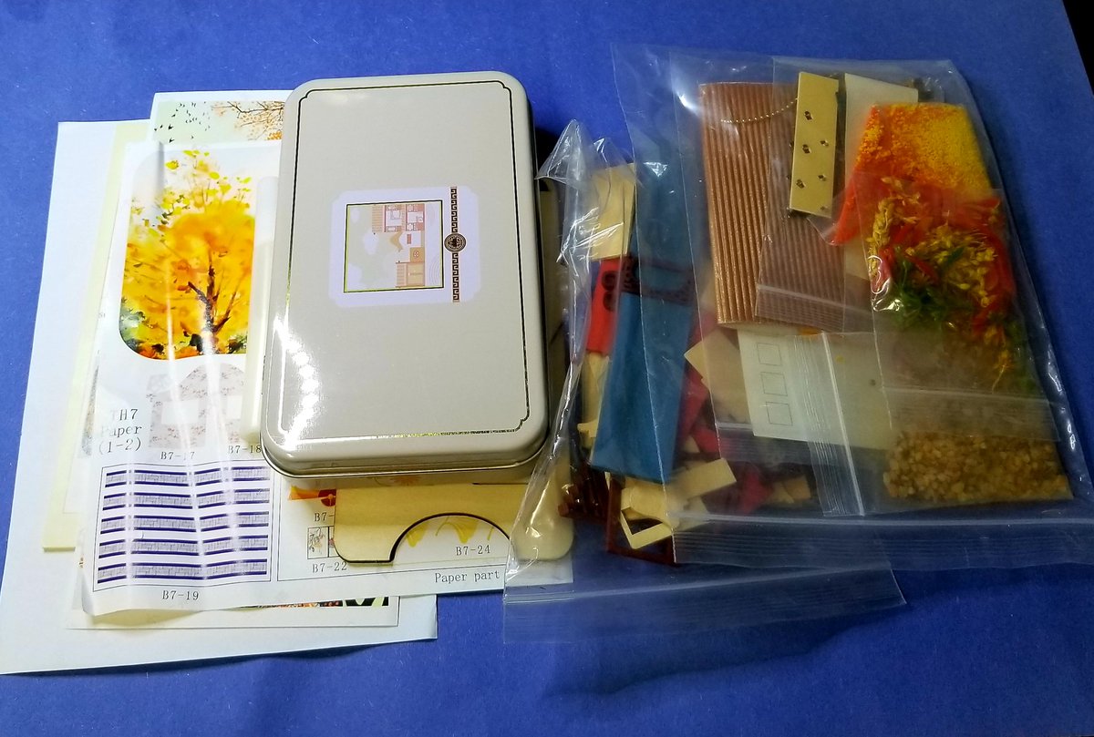 MissyMade1's tweet photo. New miniature model kit 🤩 https://t.co/nj5P7JI5sY